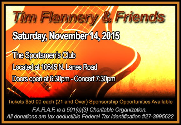 Tim Flannery & the Lunatic Fringe 11.14.15
