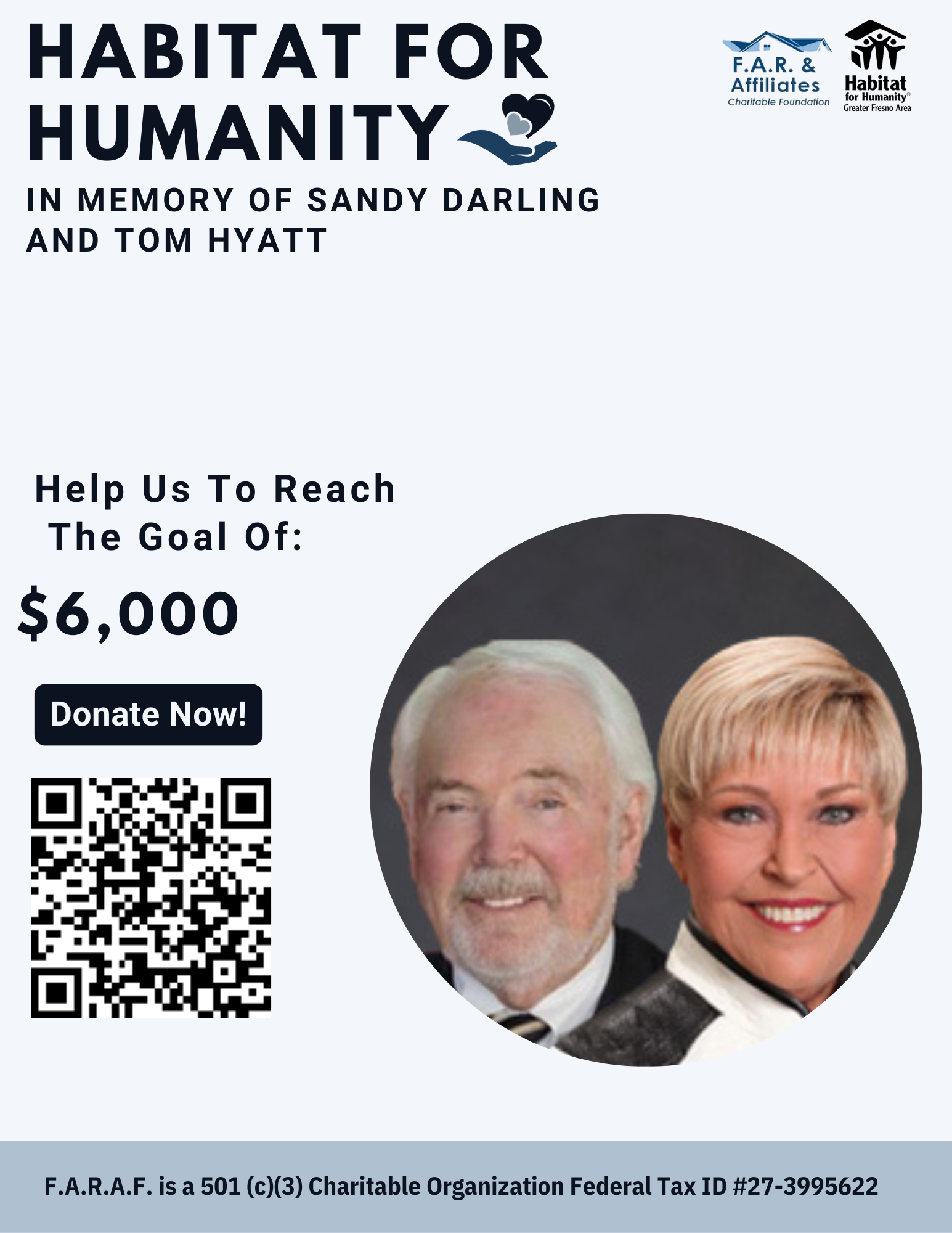 Habitat for Humanity - Sandy Darling Flyer