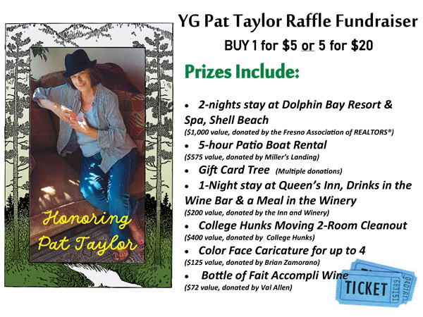 Pat Taylor Raffle Fundraiser 12.13.23