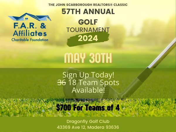 Save the Date – F.A.R.A.F. 57th Annual Golf Tournament 05.30.24